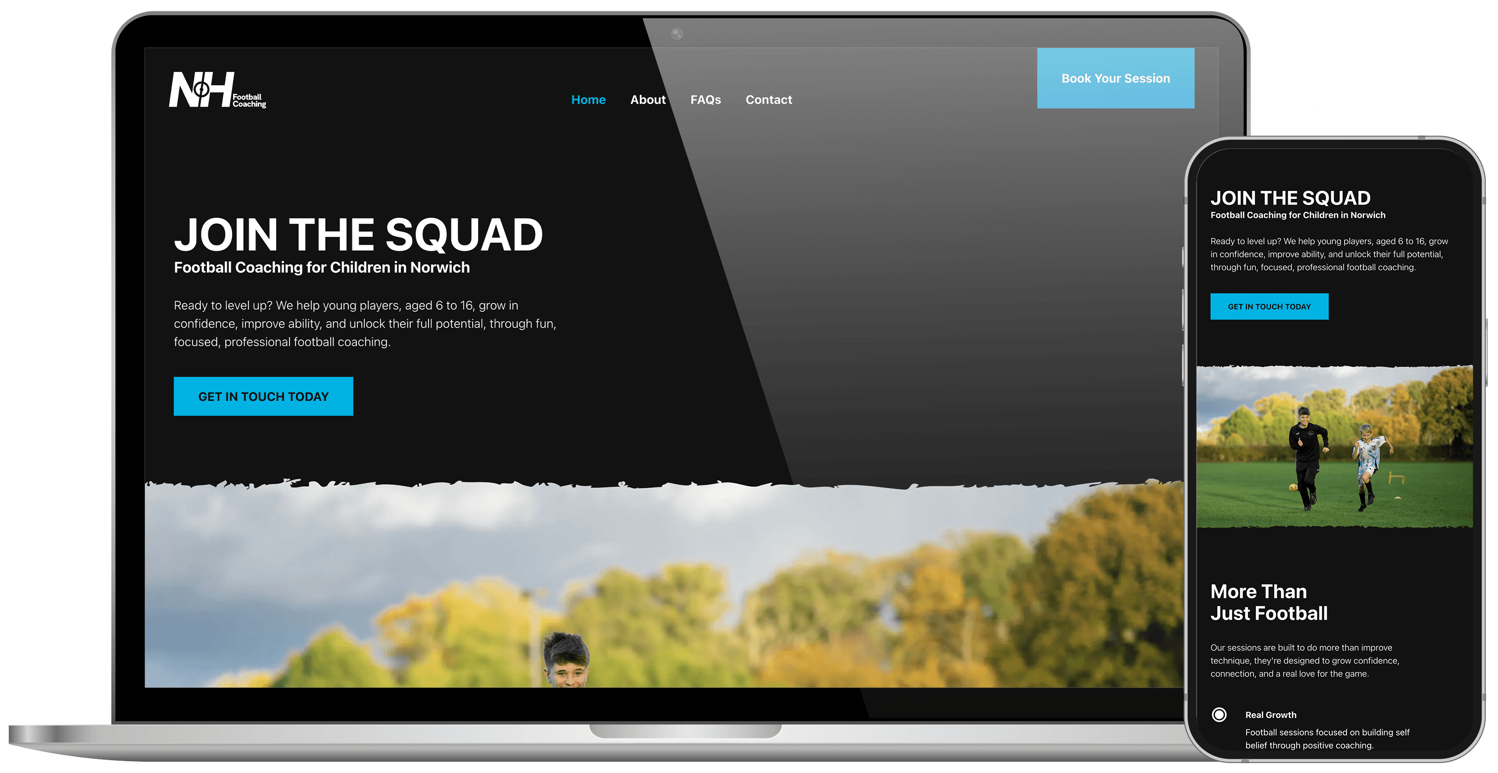 website design for first response drainage a local drainage company in the East of England